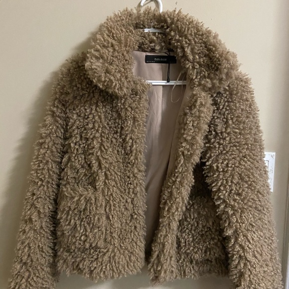 Zara teddy jacket - Picture 1 of 3